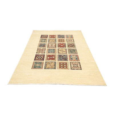 Gabbeh Teppich Indus 143x211cm - Wollteppich