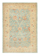 Ziegler Teppich 186 x 125 cm - hellblau