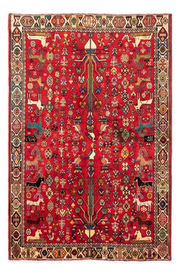 Perserteppich - Nomadic 220 x 143 cm - rot