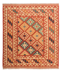 Kelim Teppich - Oriental 213 x 193 cm - mehrfarbig