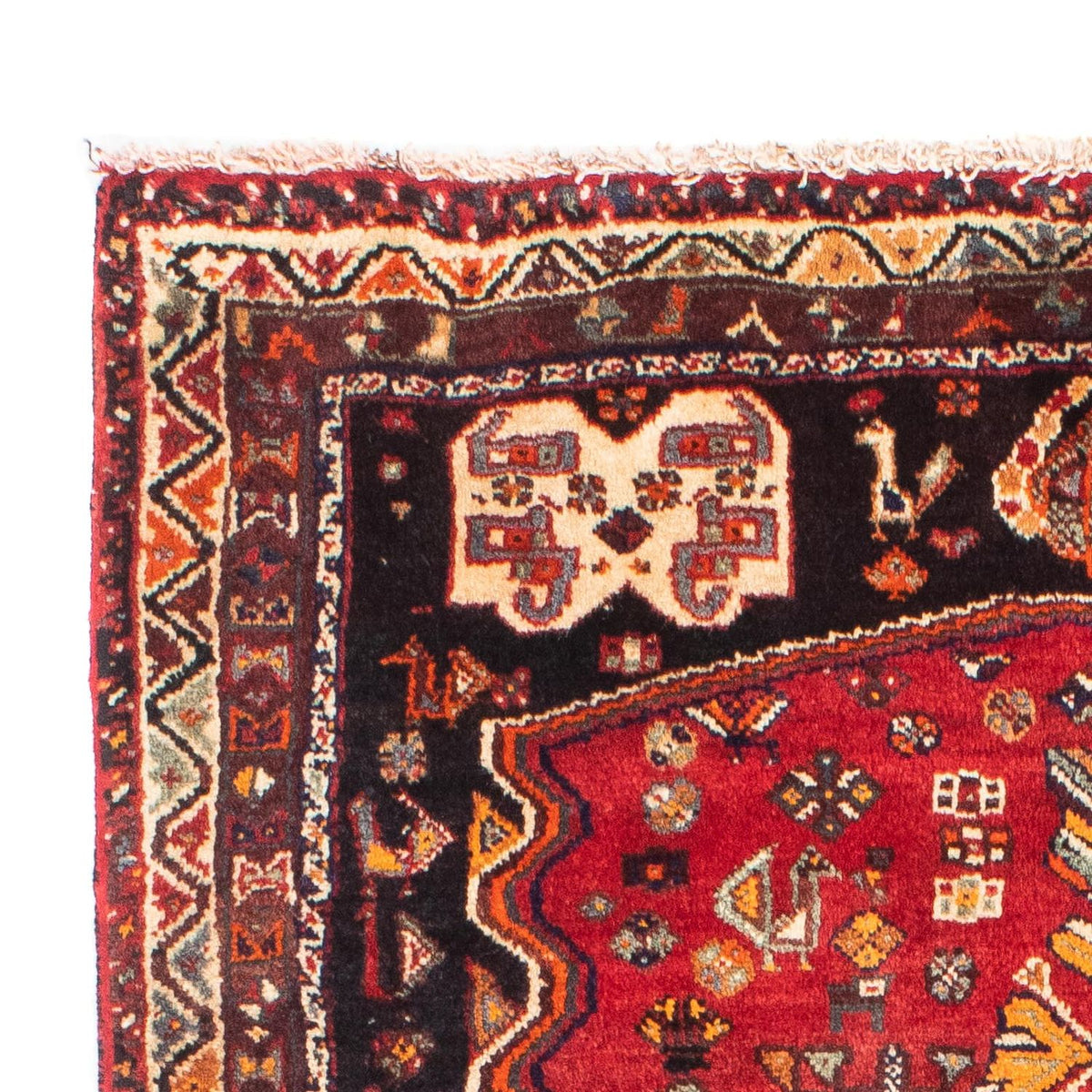 Perserteppich - Nomadic 160 x 105 cm - rot