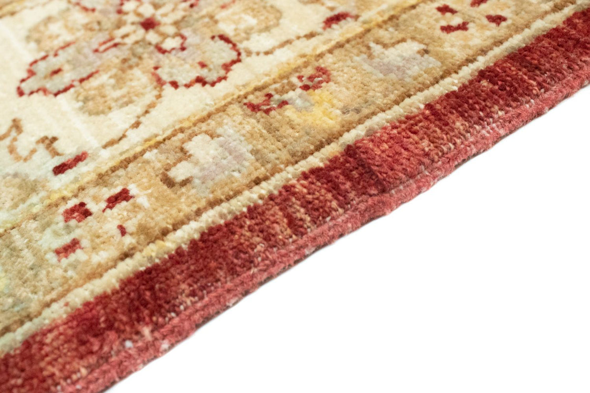 Ziegler Teppich 201 x 150 cm - rot