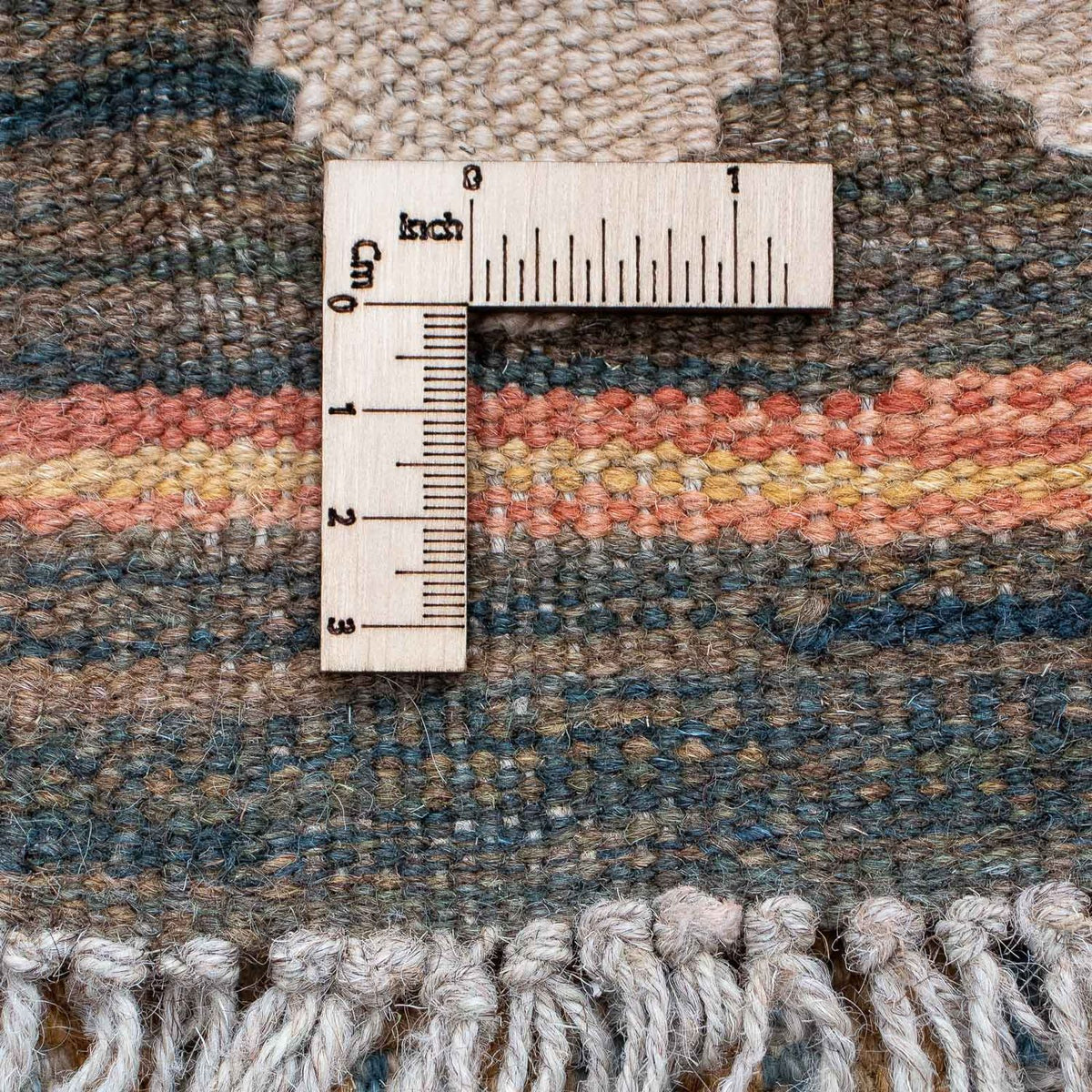 Kelim Teppich - Splash 203 x 69 cm - mehrfarbig