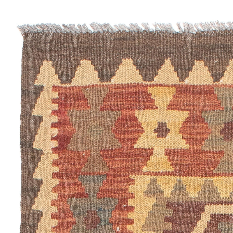 Kelim Teppich - Splash 201 x 67 cm - mehrfarbig