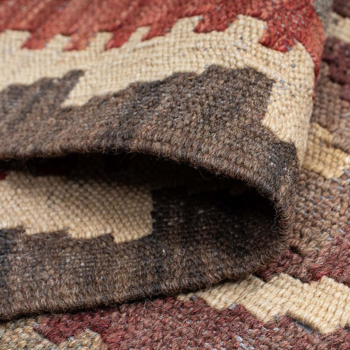 Kelim Teppich - Splash 201 x 67 cm - mehrfarbig