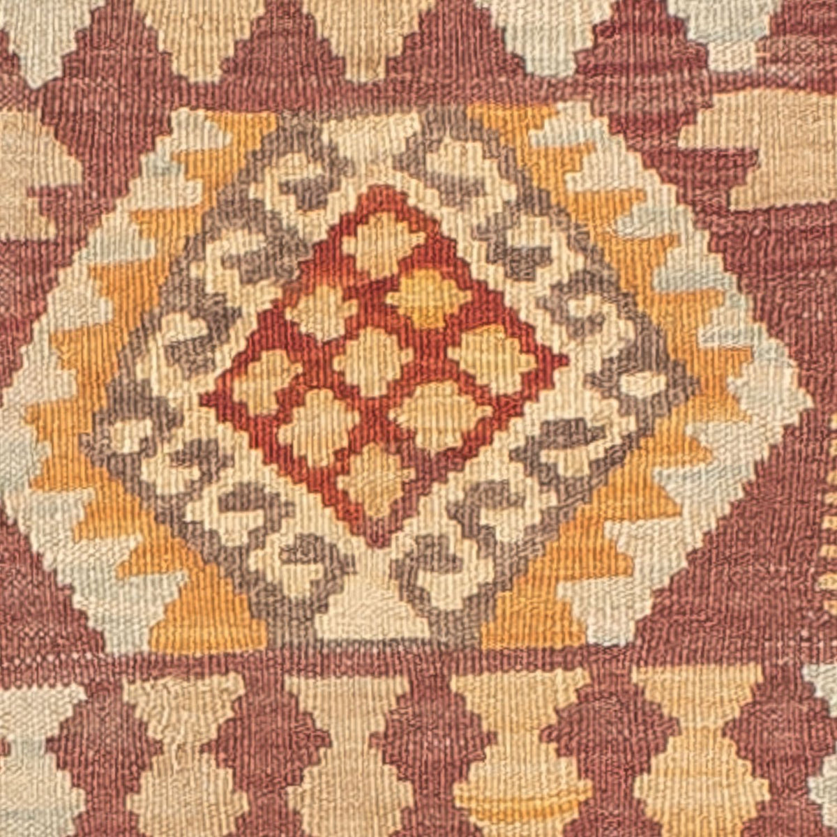 Kelim Teppich - Splash 248 x 49 cm - mehrfarbig