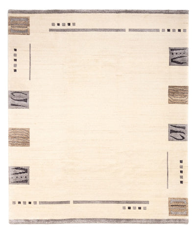 Nepal Teppich 250x300cm - Wollteppich - beige