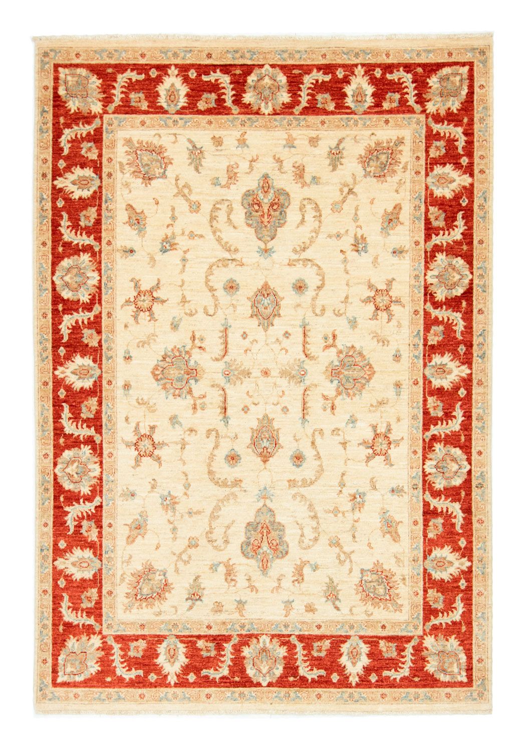Ziegler Teppich 210 x 150 cm - beige