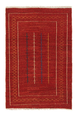 Gabbeh Teppich - Perser 175 x 112 cm - rot