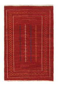 Gabbeh Teppich - Perser 175 x 112 cm - rot