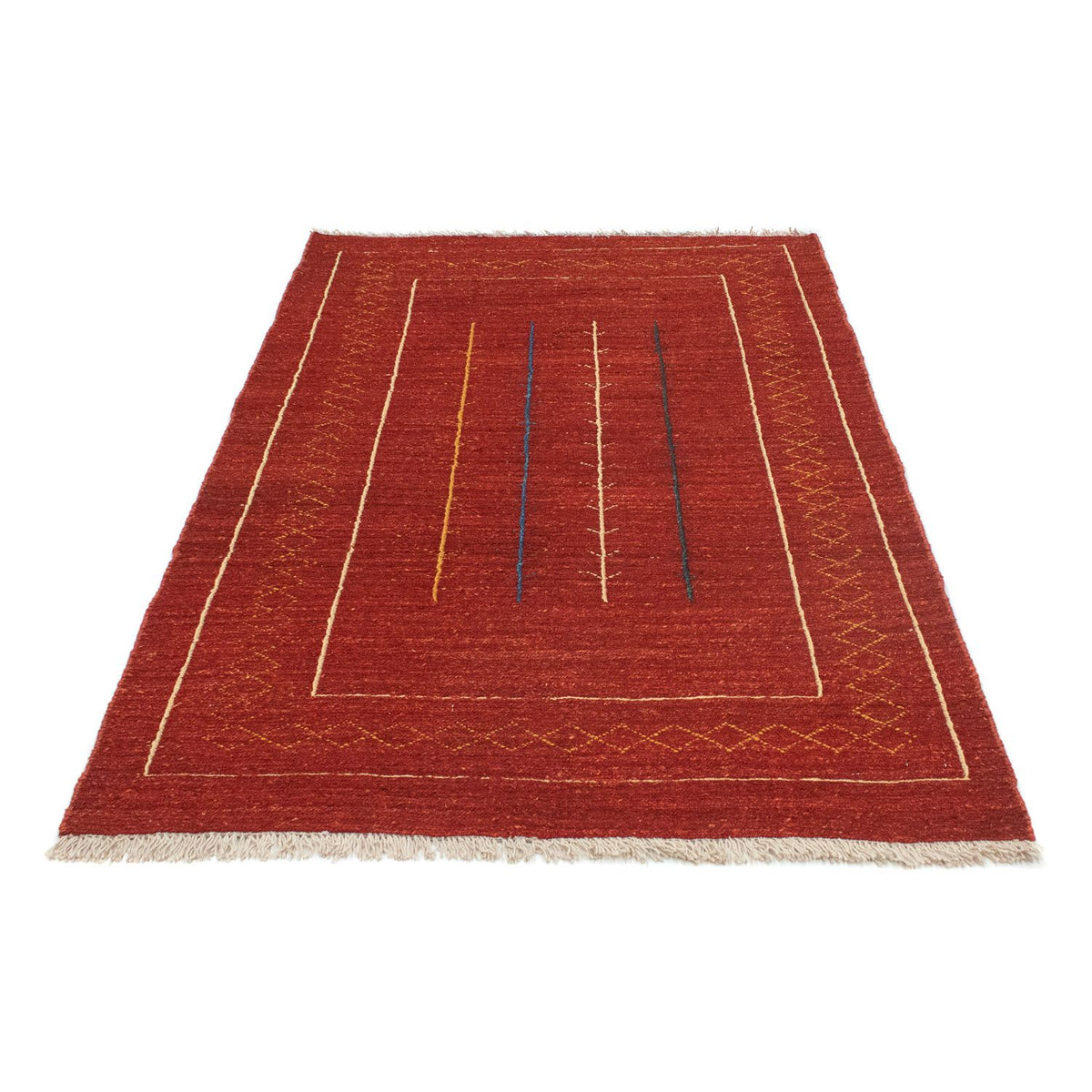 Gabbeh Teppich - Perser 175 x 112 cm - rot