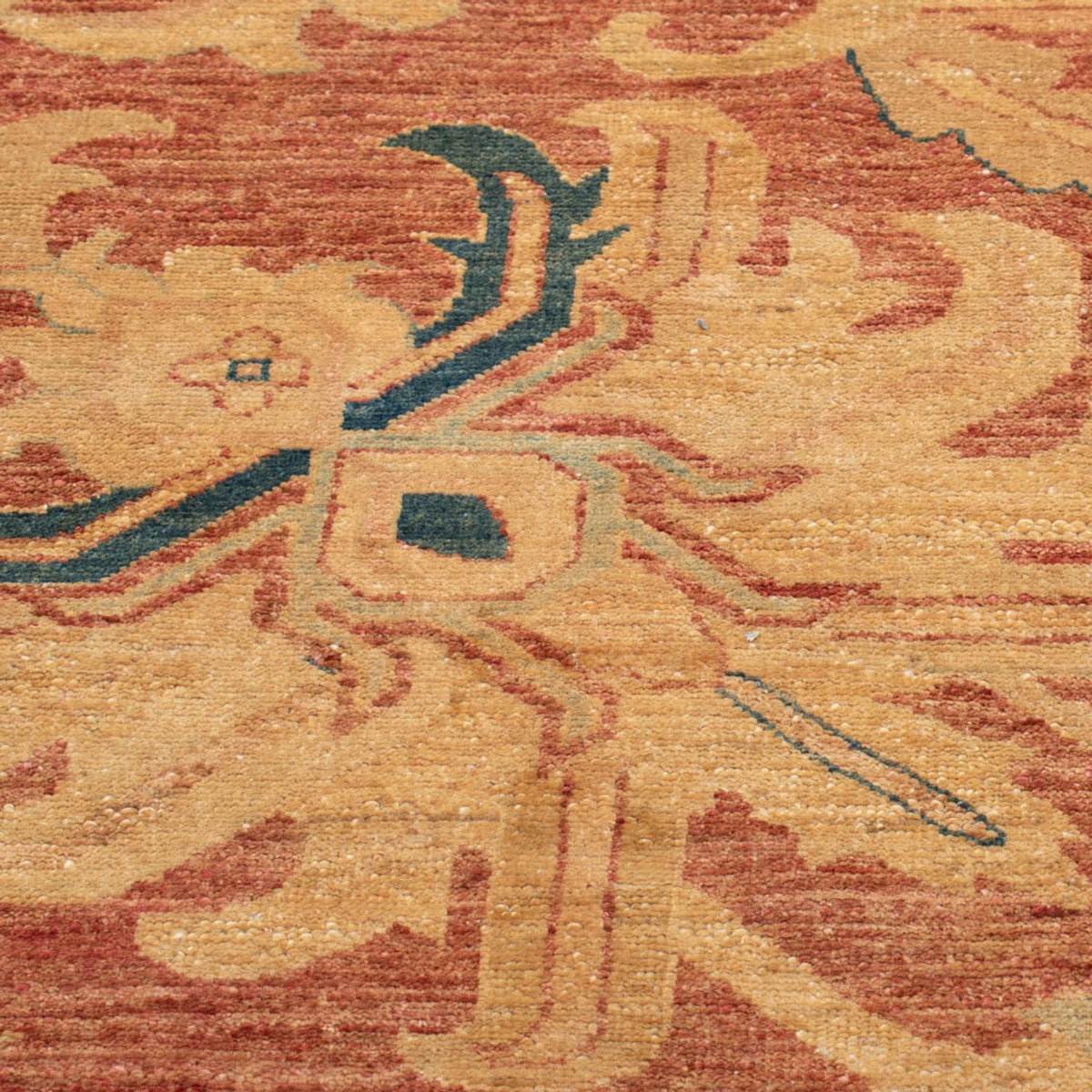 Ziegler Teppich - 453 x 285 cm - rost