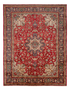 Perserteppich - Täbriz - 434 x 343 cm - rot