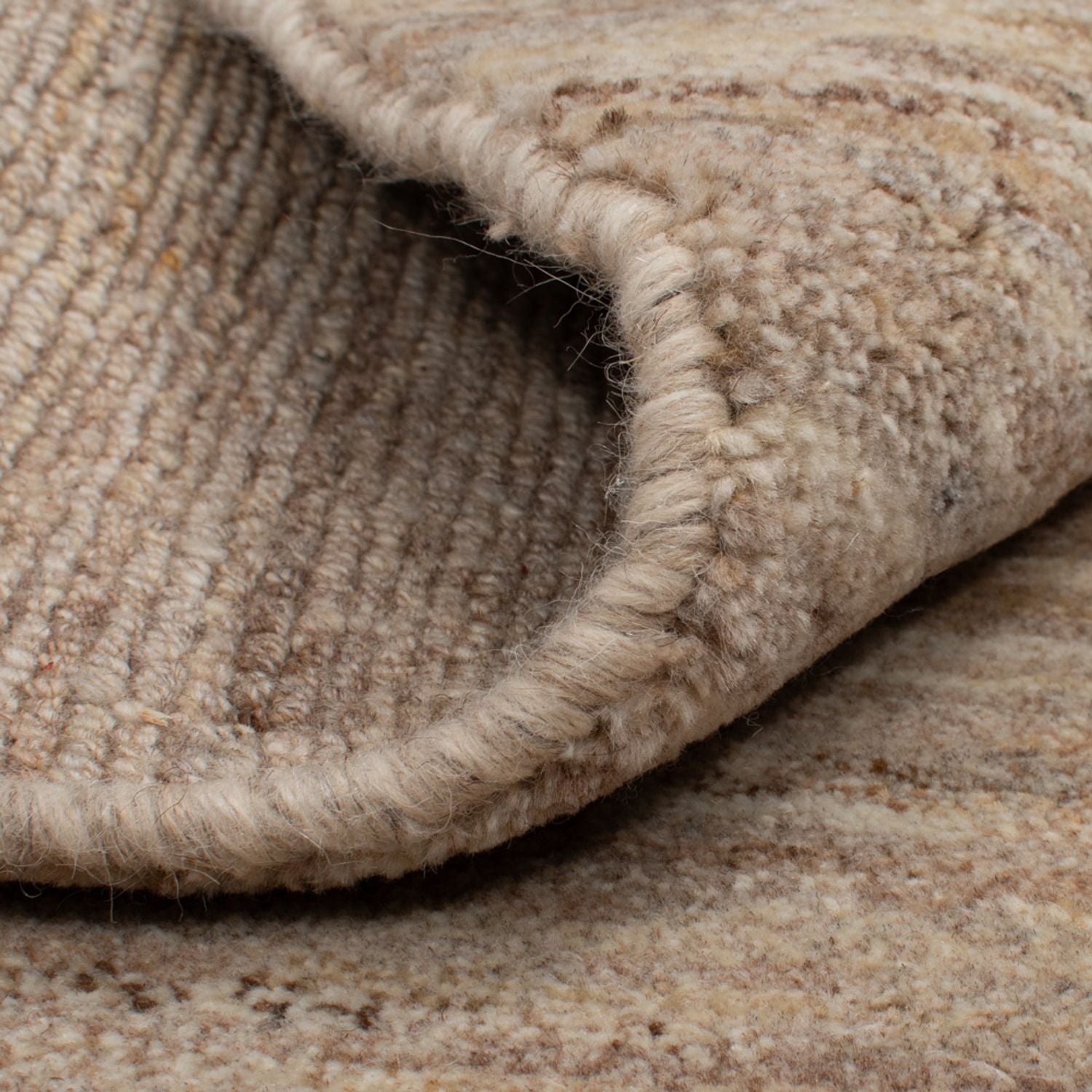 Gabbeh Teppich - Perser - 97 x 77 cm - natur