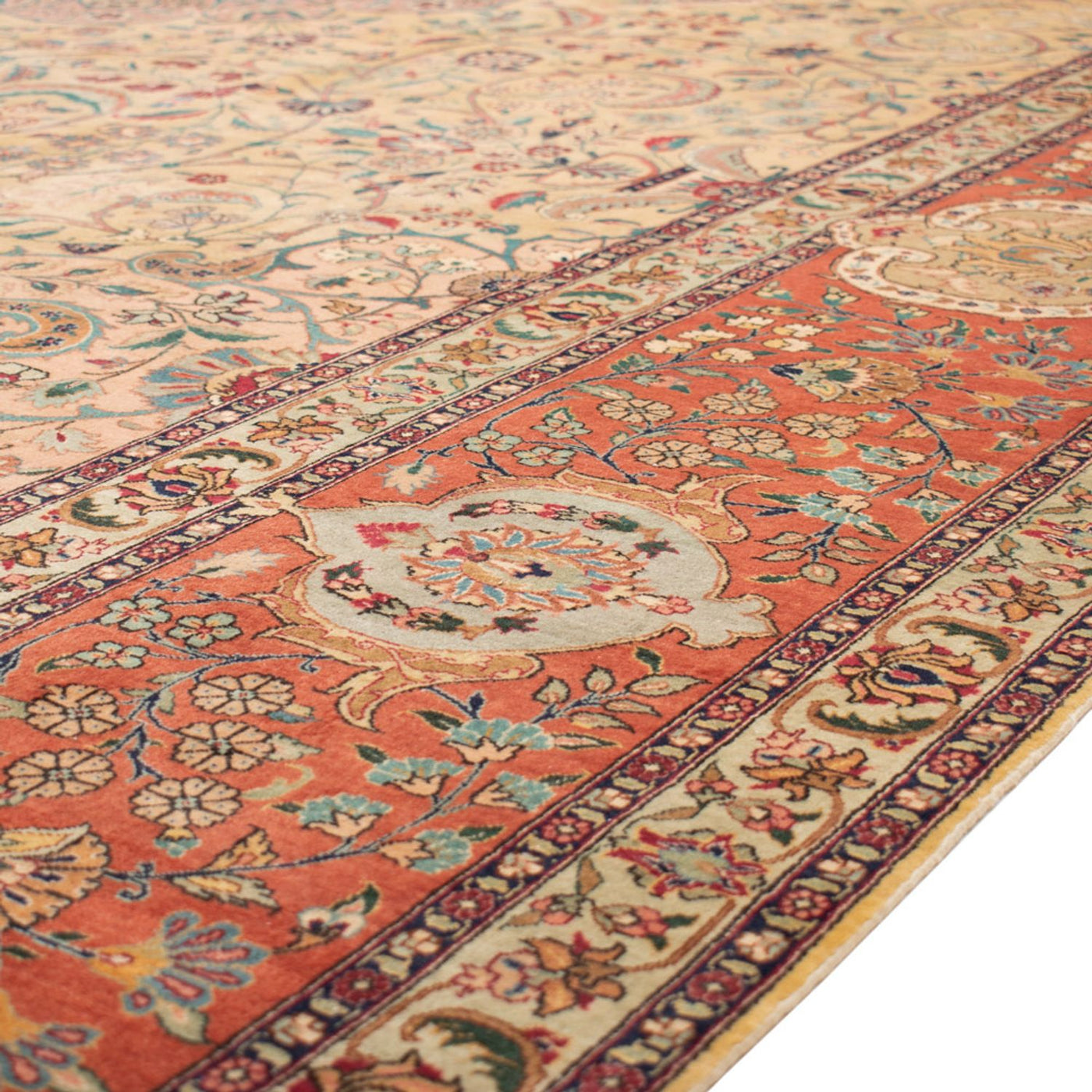 Täbriz - 50 Raj Teppich 486x350cm - Perserteppich
