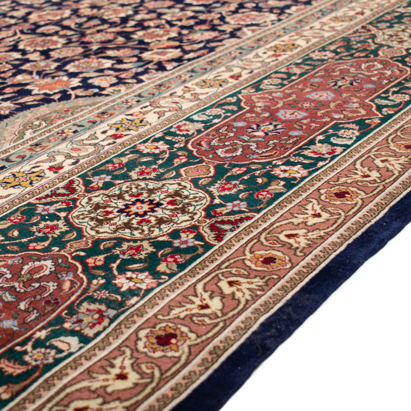 Perserteppich - Täbriz - Royal - 517 x 352 cm - dunkelblau