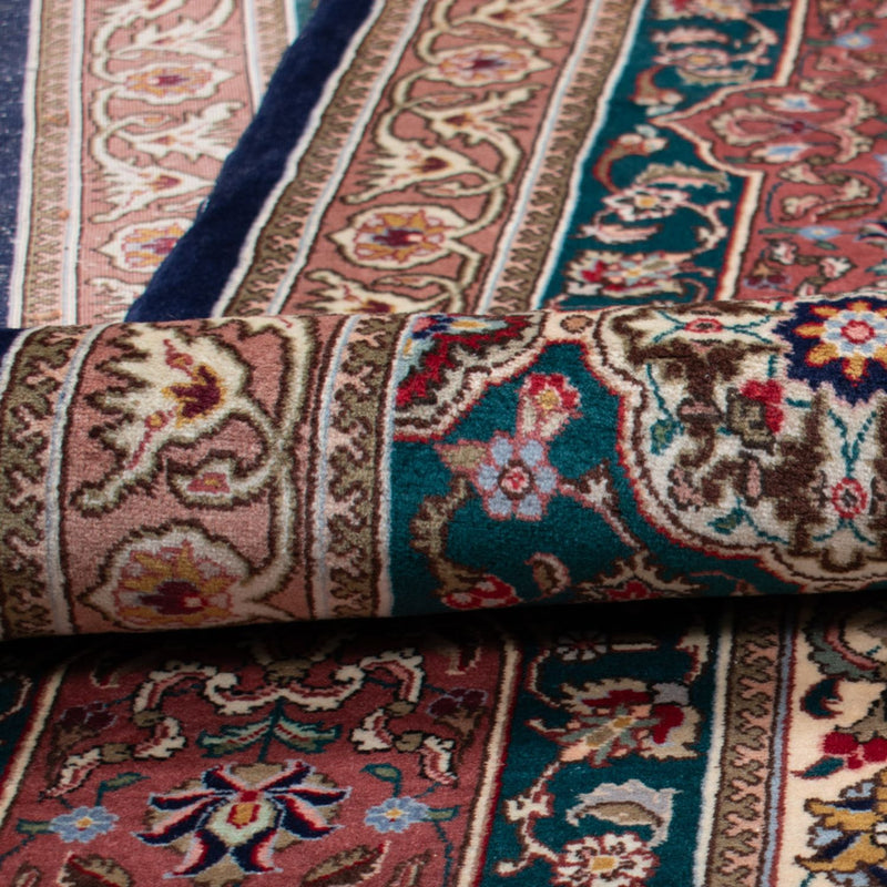 Perserteppich - Täbriz - Royal - 517 x 352 cm - dunkelblau