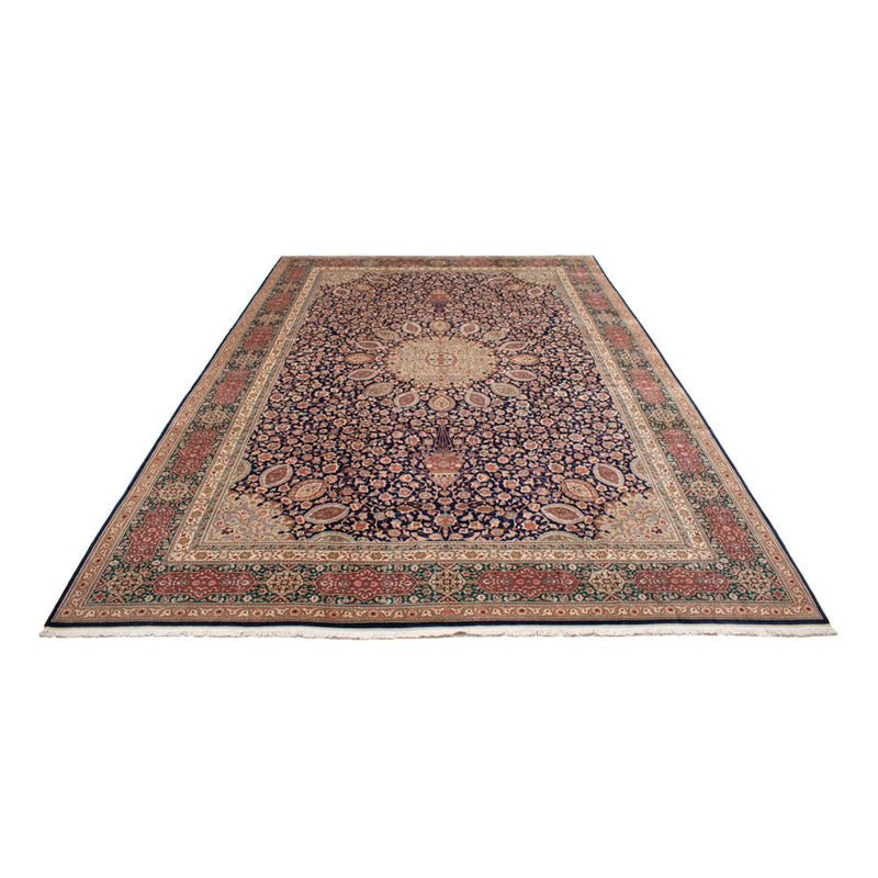 Perserteppich - Täbriz - Royal - 517 x 352 cm - dunkelblau