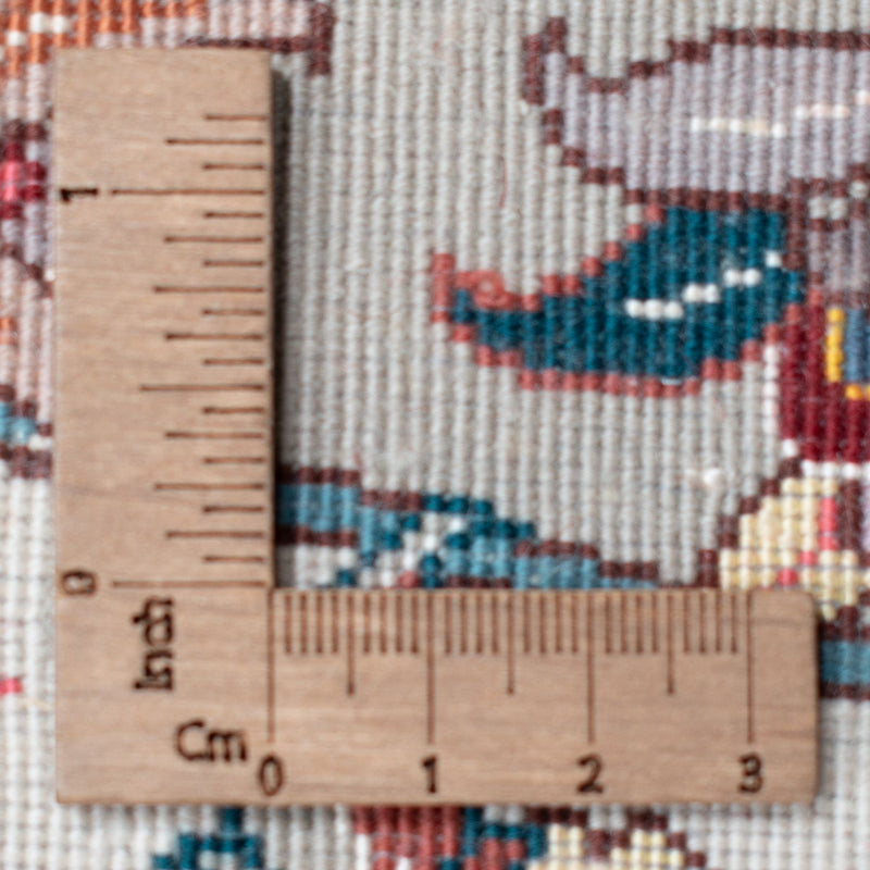 Perserteppich - Täbriz - Premium rund  - 500 x 500 cm - blau