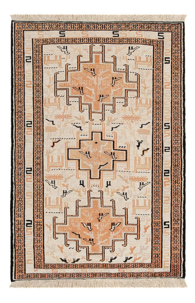Kelim Seide Teppich 65x101cm