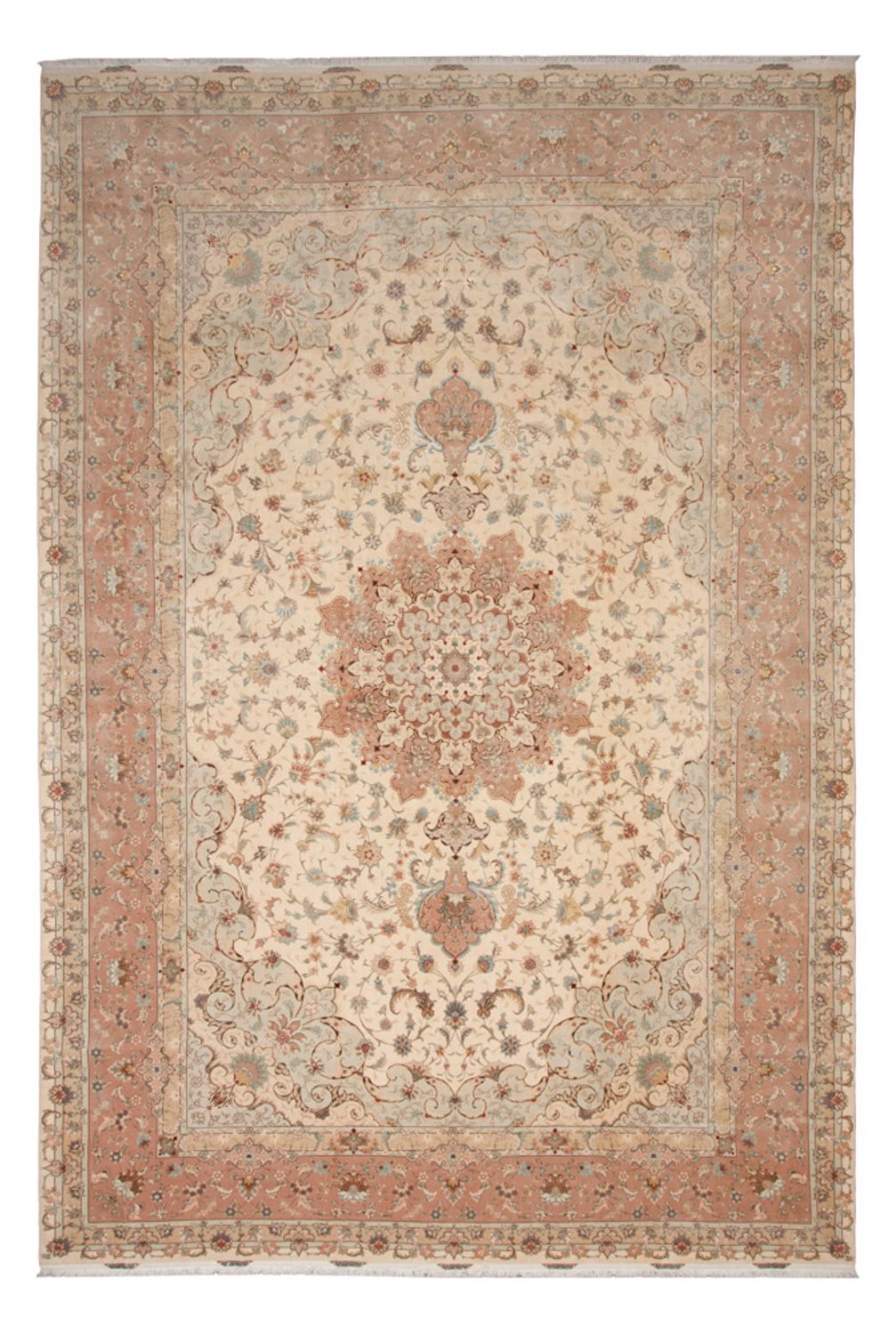 Perserteppich - Täbriz - Premium - 600 x 394 cm - beige