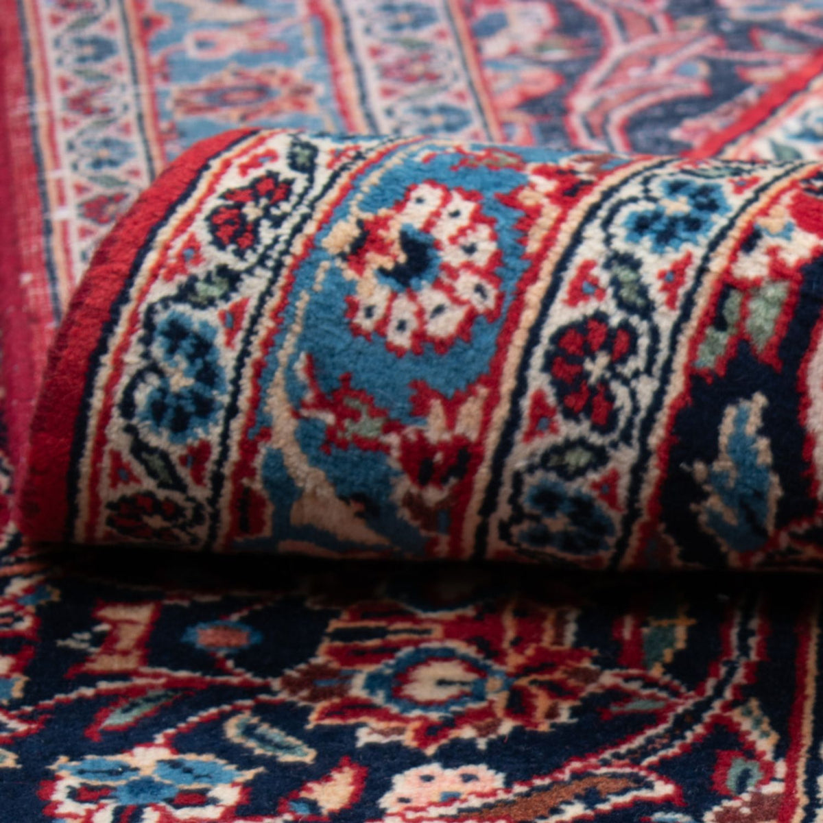 Perserteppich - Keshan - 525 x 302 cm - rot