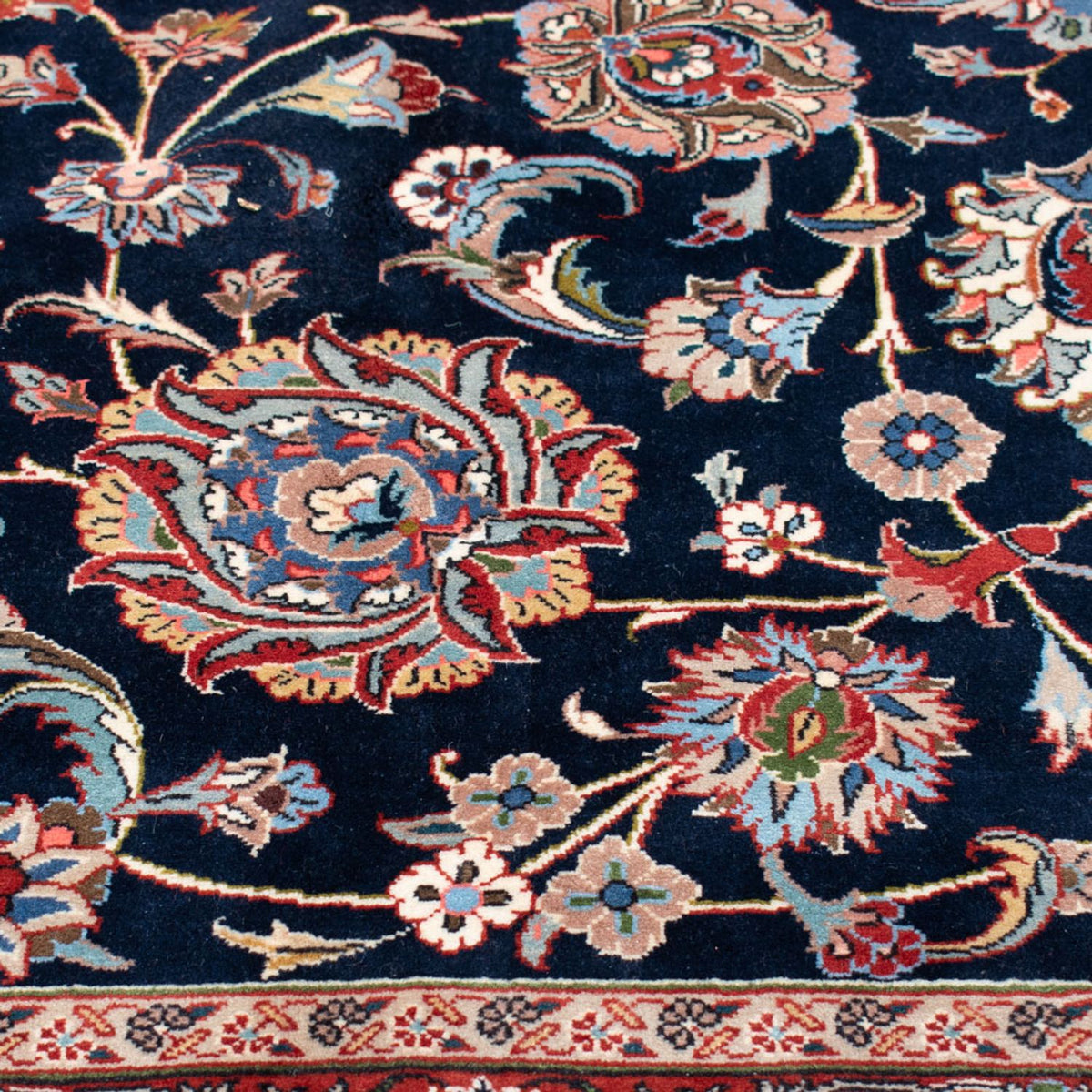 Perserteppich - Classic quadratisch  - 388 x 388 cm - dunkelblau