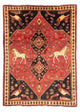 Perserteppich - Nomadic 272 x 200 cm - rot
