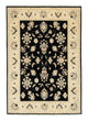Ziegler Teppich 205 x 143 cm - schwarz