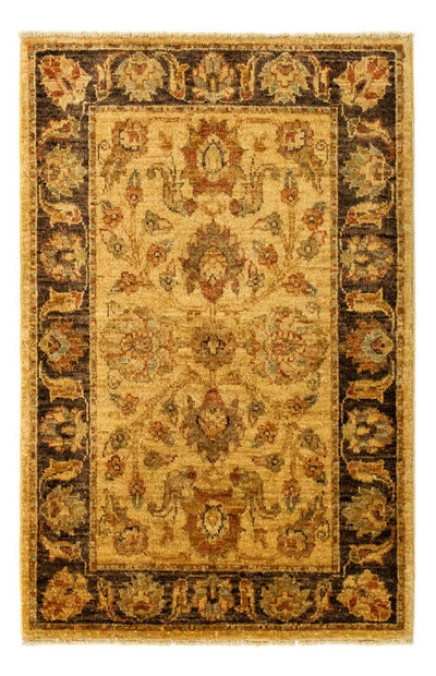 Ziegler Teppich 59x91cm - Orientteppich - gold