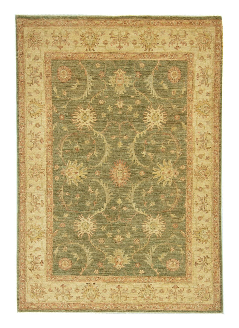 Ziegler Teppich 205 x 151 cm - grün