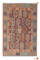 Kelim Modern Teppich 245x172cm - Wollteppich