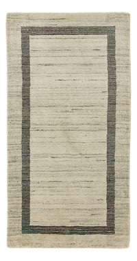 Gabbeh Teppich - Loribaft Perser 140 x 70 cm - grau