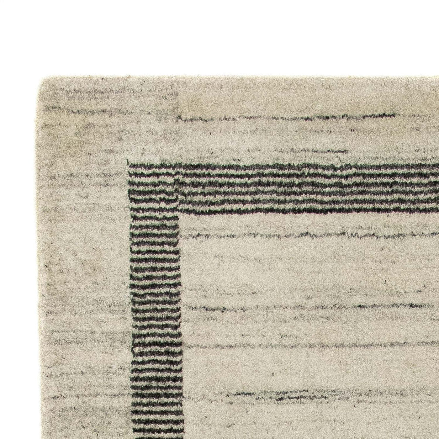 Gabbeh Teppich - Loribaft Perser 140 x 70 cm - grau