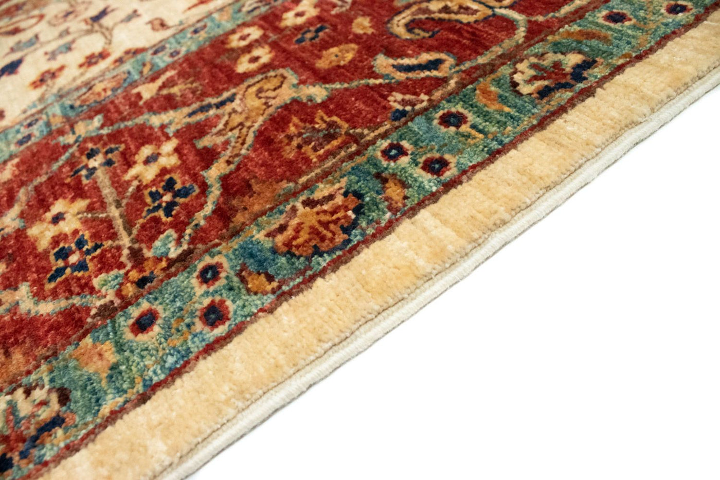Afghan Teppich 199x156cm - Orientteppich