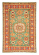 Ziegler Teppich - Kazak 211 x 150 cm - grün