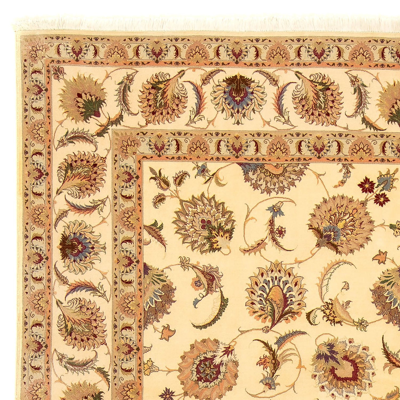 Täbriz - 50 Raj Teppich 353x253cm - Perserteppich