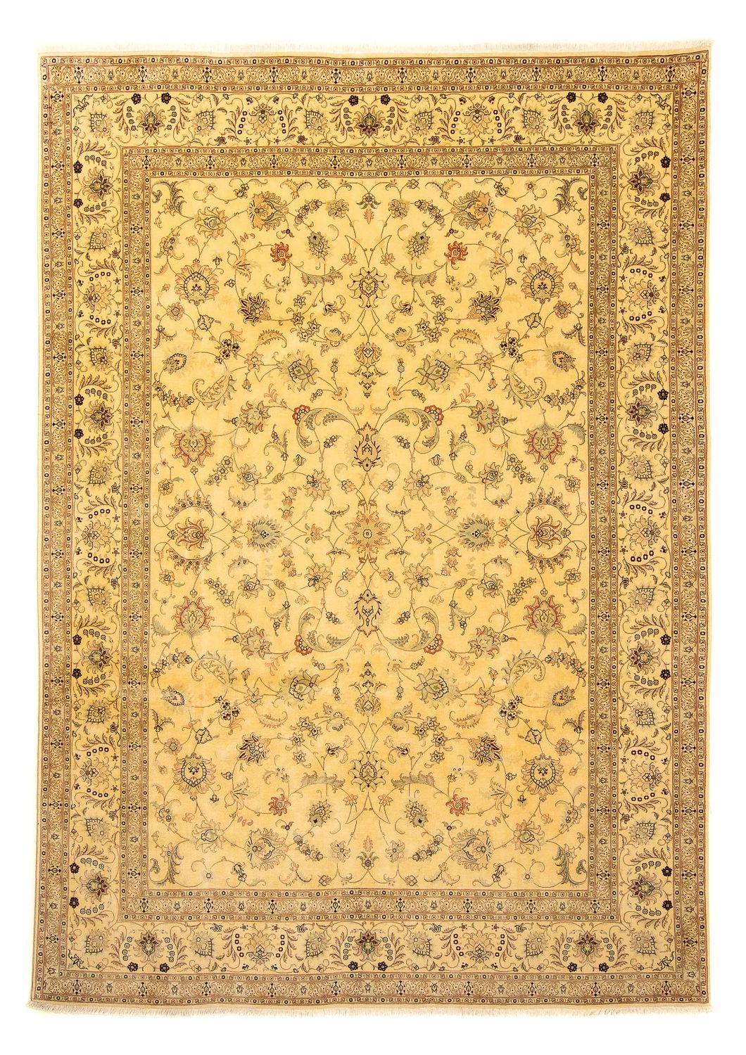 Perserteppich - Täbriz - Royal 343 x 248 cm Wohnzimmer Teppich
