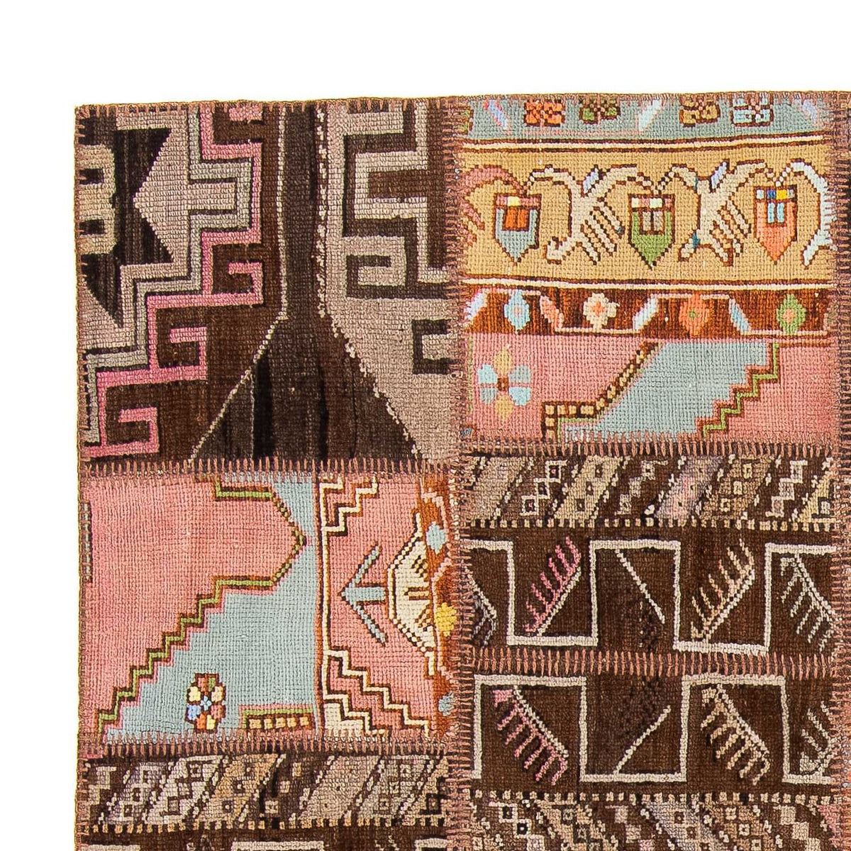 Patchwork Teppich 173x241cm - Orientteppich