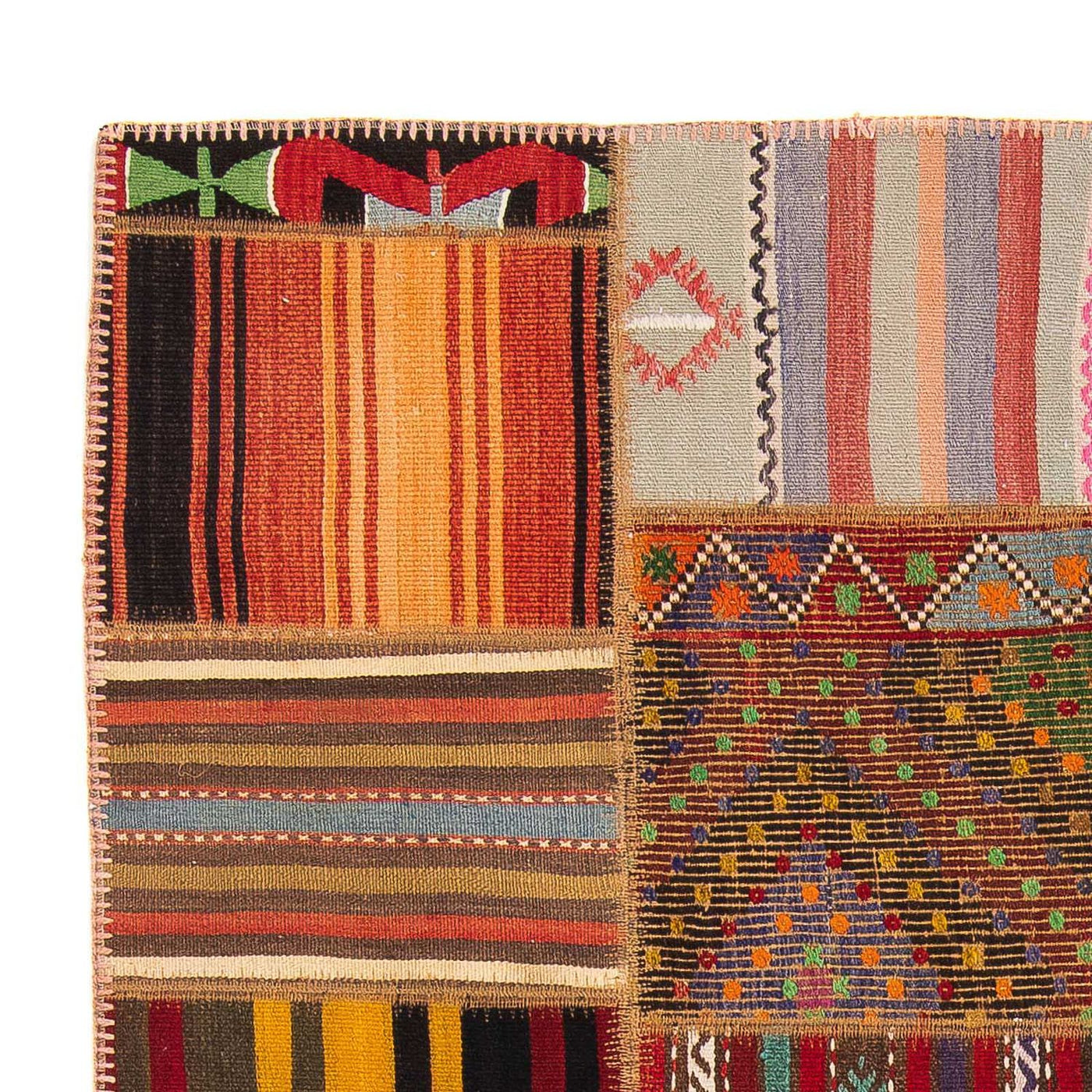 Patchwork Teppich 237x170cm - Orientteppich