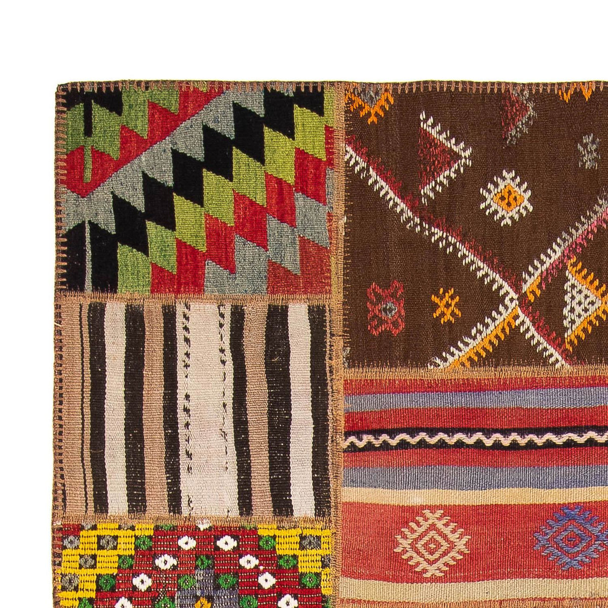 Patchwork Teppich 170x240cm - Orientteppich