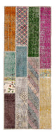 Patchwork Teppich 203x90cm - Orientteppich