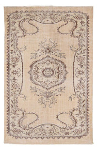 Vintage Teppich 267 x 178 cm - hellbeige