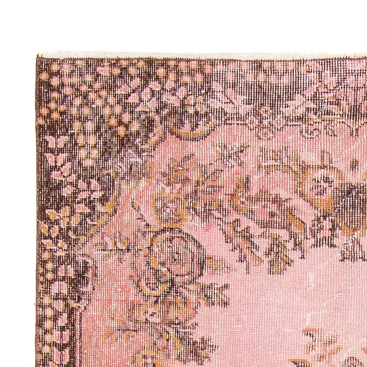 Vintage Teppich 210 x 114 cm - rosa