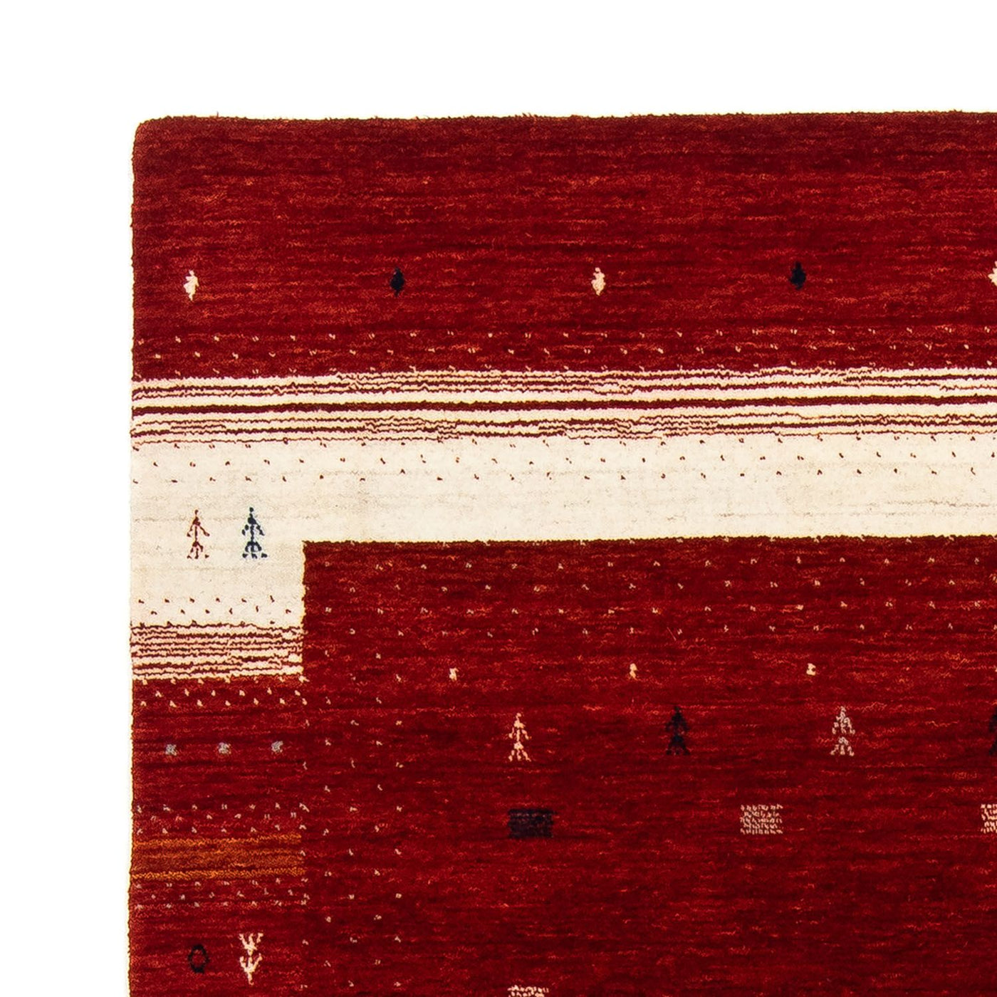 Loribaft Teppich Perser 203x141cm - Wollteppich