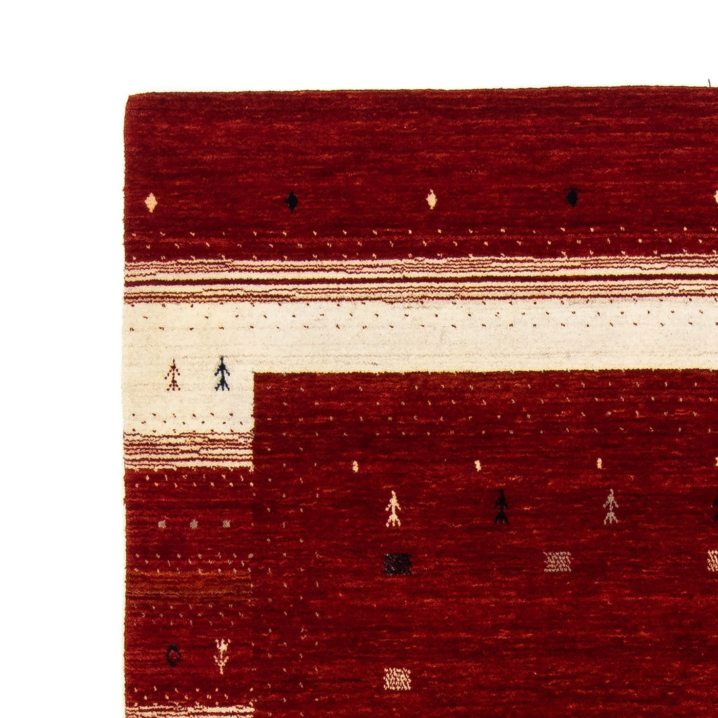Loribaft Teppich Perser 204x142cm - Wollteppich