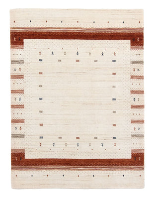 Gabbeh Teppich - Loribaft Indus 201 x 146 cm - beige