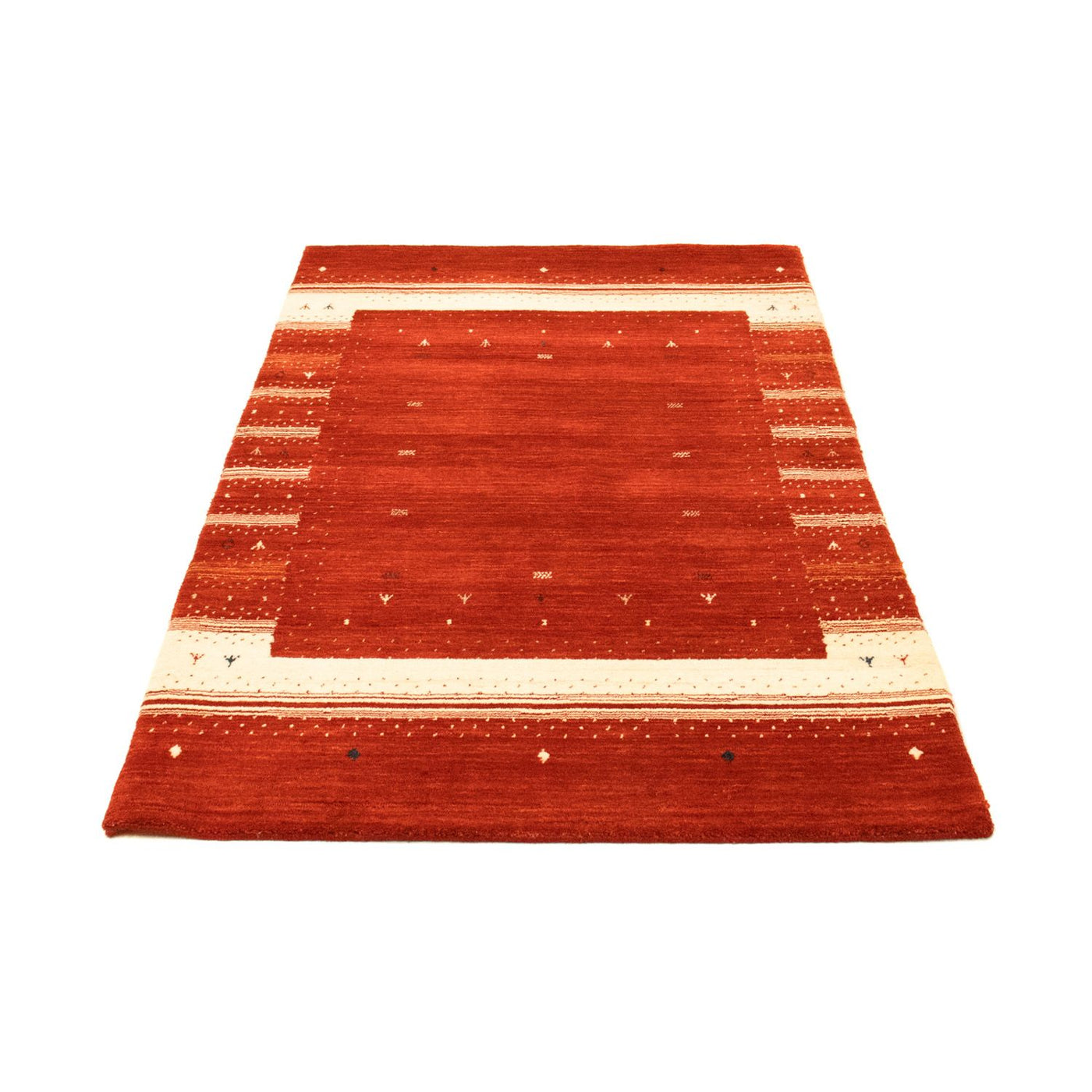 Gabbeh Teppich - Loribaft Indus 162 x 94 cm - rot