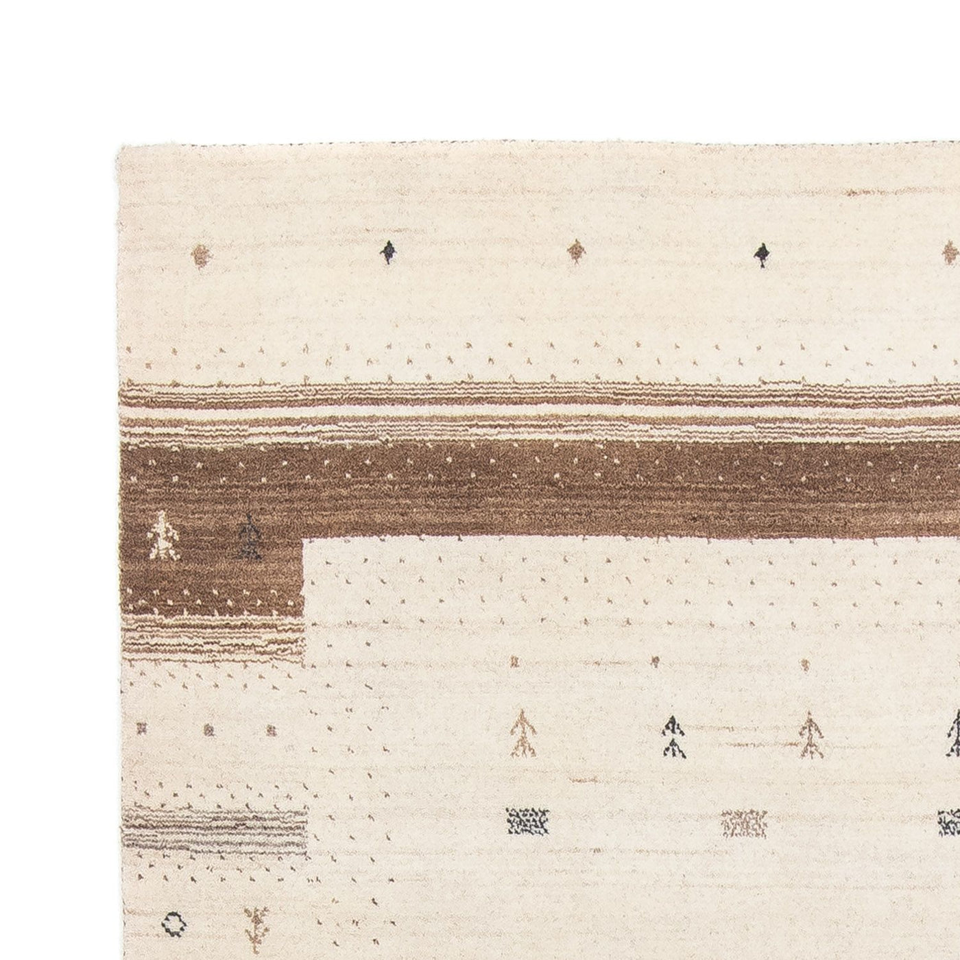 Loribaft Teppich Perser 201x144cm - Wollteppich