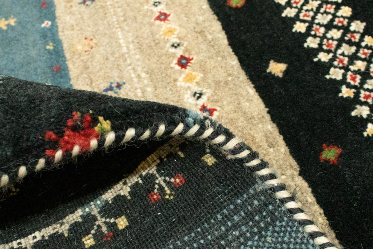 Gabbeh Teppich - Loribaft Indus 243 x 169 cm - mehrfarbig